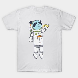 Space Pizza Panda T-Shirt